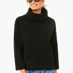Tuckernuck Rollins Funnel Neck Sherpa Pullover- Medium